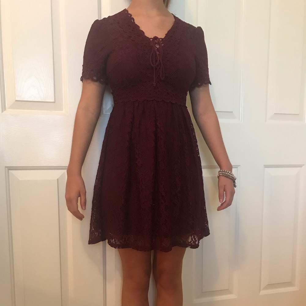 Francesca’s Lace Dress